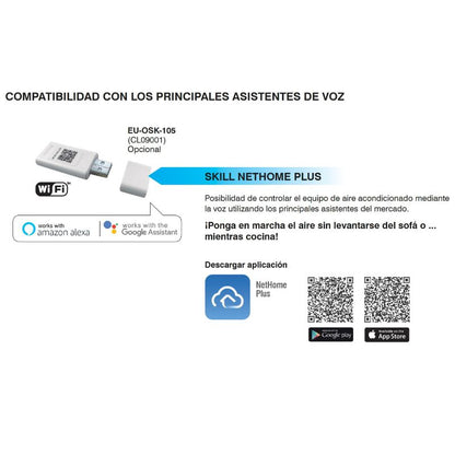Aire Acondicionado MUNDOCLIMA MUPR-09-H11 | 2.236 Frigorías | R32 | A++ | WiFi incluido