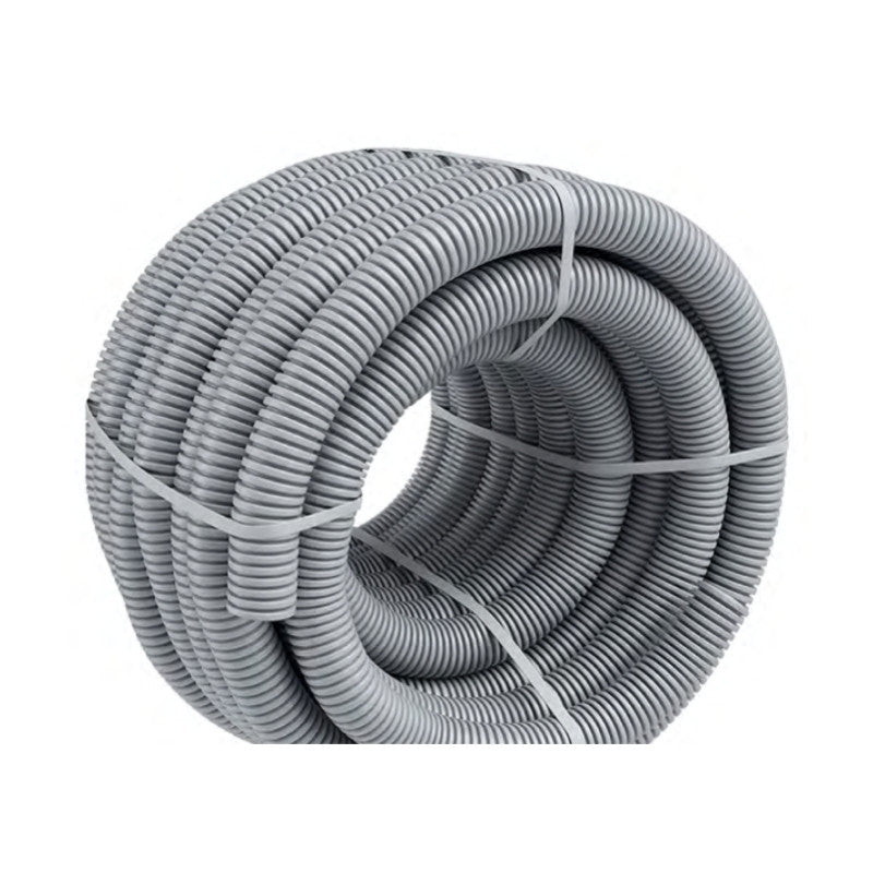 Rollo de conducto semiflexible gris de 90 mm del sistema ARIA CONNECT para VMC