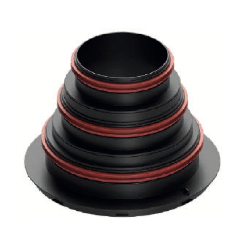 Conector superior escalonado ARIA CONNECT para conducto de 125, 160 y 200 mm