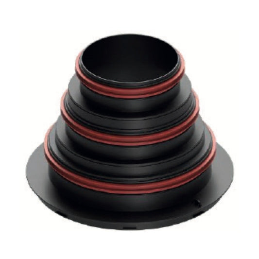 Conector superior escalonado ARIA CONNECT para conducto de 125, 160 y 200 mm
